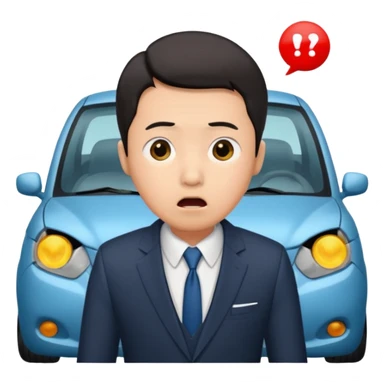 Chinese driver in accident sticker