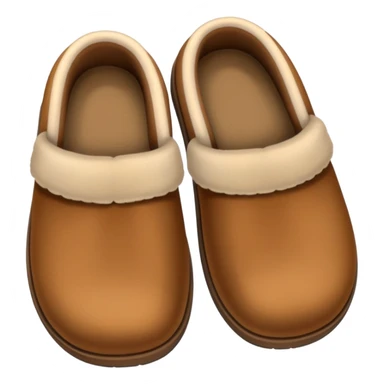 Brown Slippers  sticker
