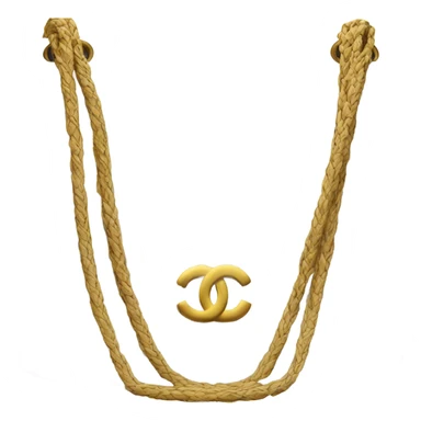 Tweed white chanel bag  sticker