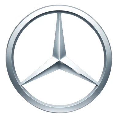 Mercedes benz logo sticker