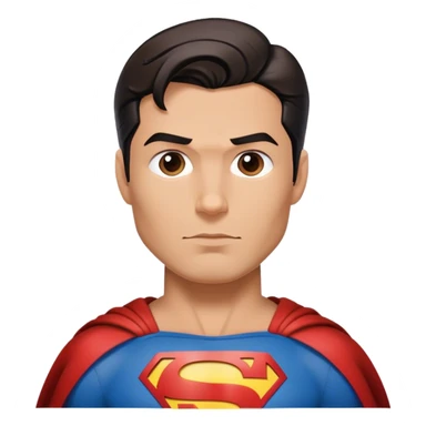 Flying superman sticker