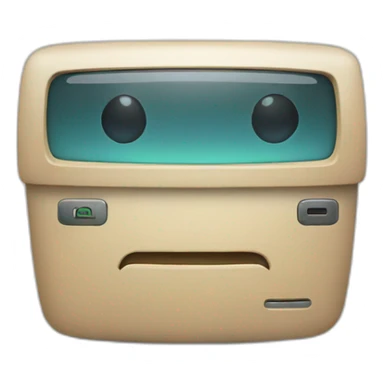 emoji of a computer with CHDC on its screen sticker