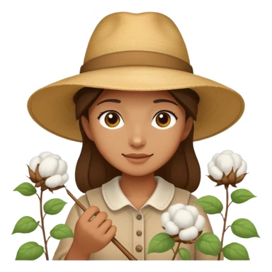 cotton picker sticker