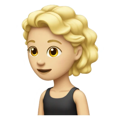 Blonde with a Spine sticker