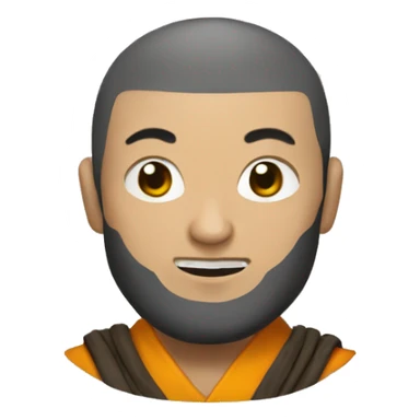 shaolin monk sticker