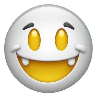Smiley with upside down smile sticker