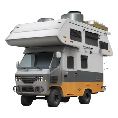 RV off grid sticker