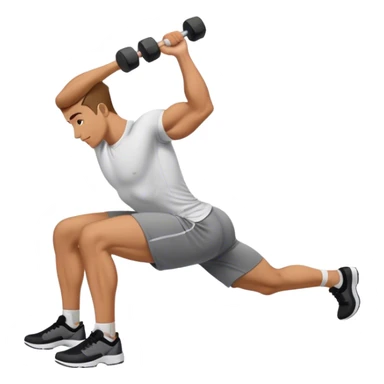 side-view guy weighted glute-bridges sticker