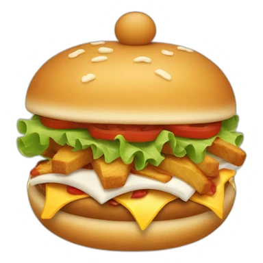 Chinese fast food sticker