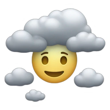 weather cloudy sticker