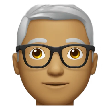 Ronaldo with glasses sticker