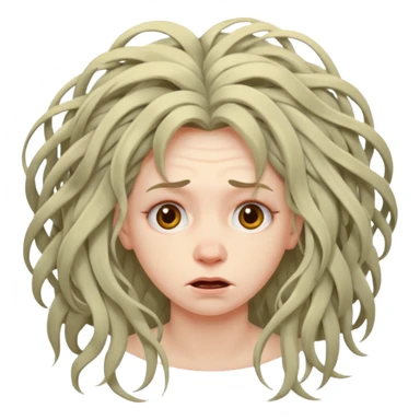 mad ugly woman sticker