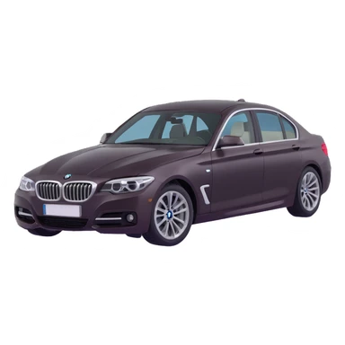 BMW luxury car sticker