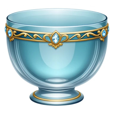 fancy glass bowl sticker