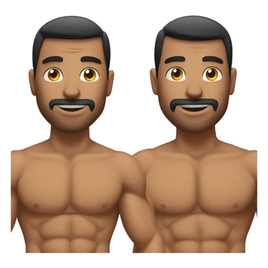 Generate a High Testosterone Alpha Men. with muscles  sticker