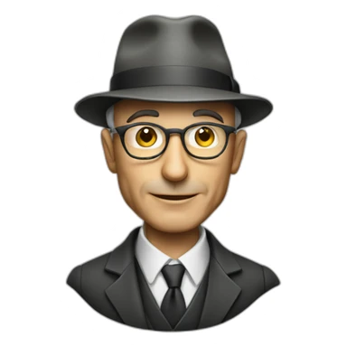 Oppenheimer Physicist with hat sticker