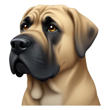 English mastiff sticker