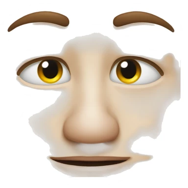 smelling nose sticker