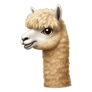 Côté alpaca sticker