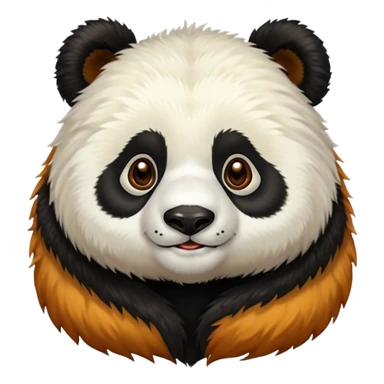 panda that is amber sticker