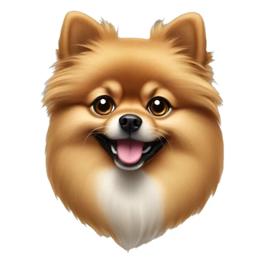 Sable Pomeranian sticker
