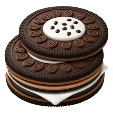 GALLETA OREO, CON OJITOS Y MANOS sticker