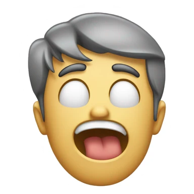 A funny emoji that shows a facepalm or frustrated expression, capturing moments when things don’t go as planned. sticker