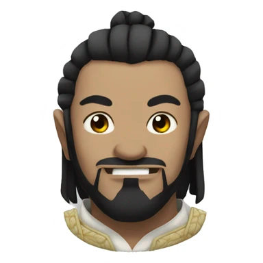 Muzan from demon slayer sticker