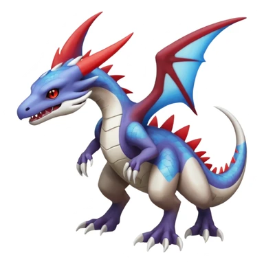 Noivern-Latios-Marowak-Lugia-Fakémon-hybrid-creature (full body)  sticker