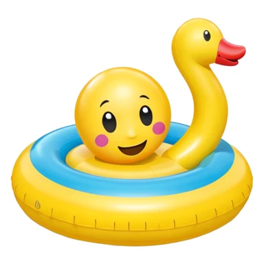 pool toy sticker