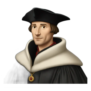 Thomas More young sticker