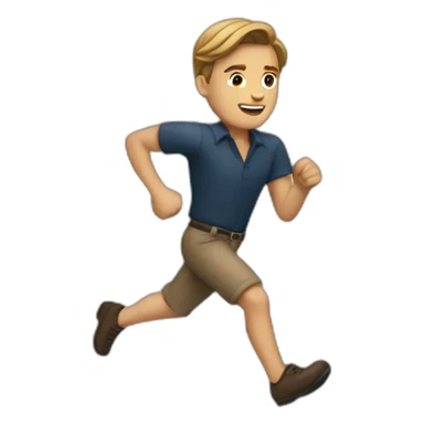 Jack Dawson Running sticker