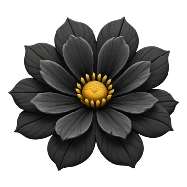 Charbon (flower) sticker