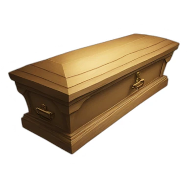 symbol @ in a coffin sticker