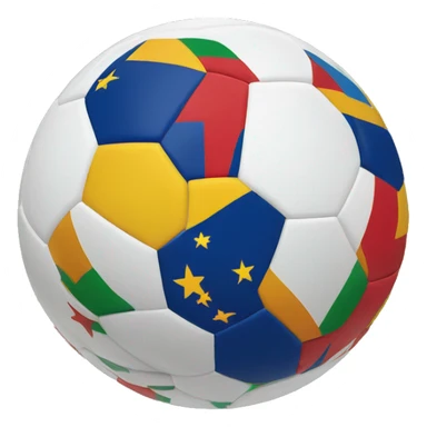Euro 2024 logo sticker