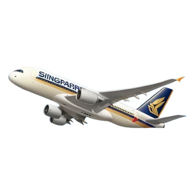 Singapore Airlines Rainbow sticker