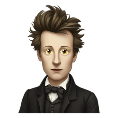 Arthur Rimbaud sticker