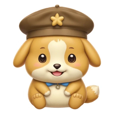 cute Pompompurin character sticker