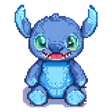 A stitch sticker