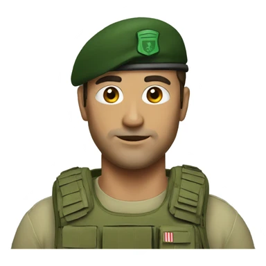 green beret sticker