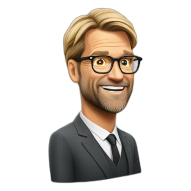 jurgen klopp bellissimo sticker