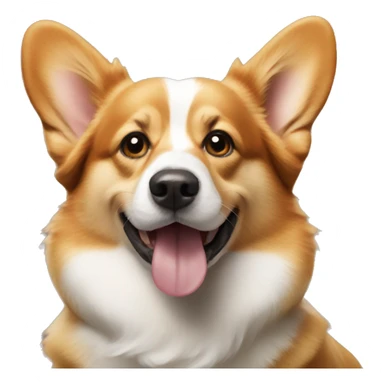 Dog corgis  sticker