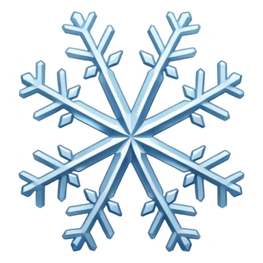 give me a aesthetic snow flake sticker