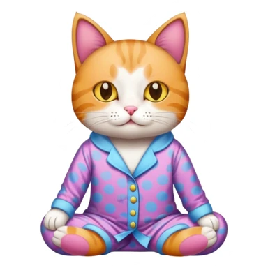 cat's pajamas sticker