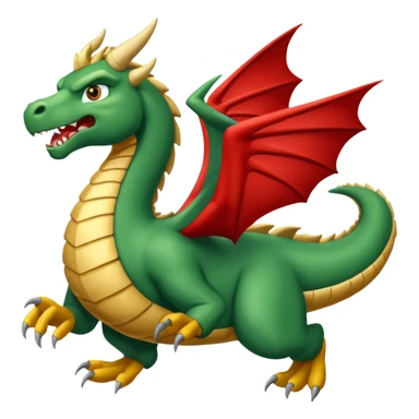Crea l'immagine di un drago  sticker