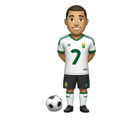 Ronaldo sur une chèvre sticker