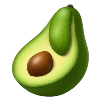 Avocado the dancing fruit sticker