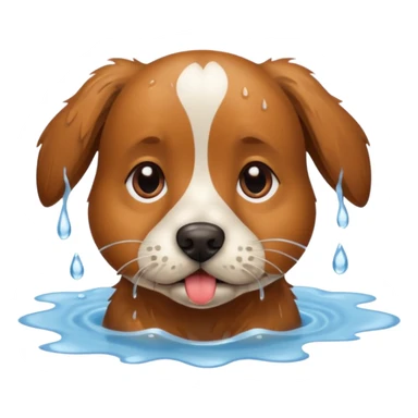 water dog sticker