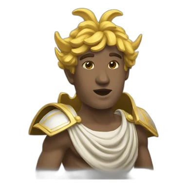 Apollo God sticker