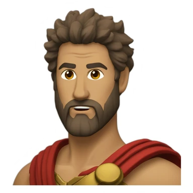Leonidas salut sticker